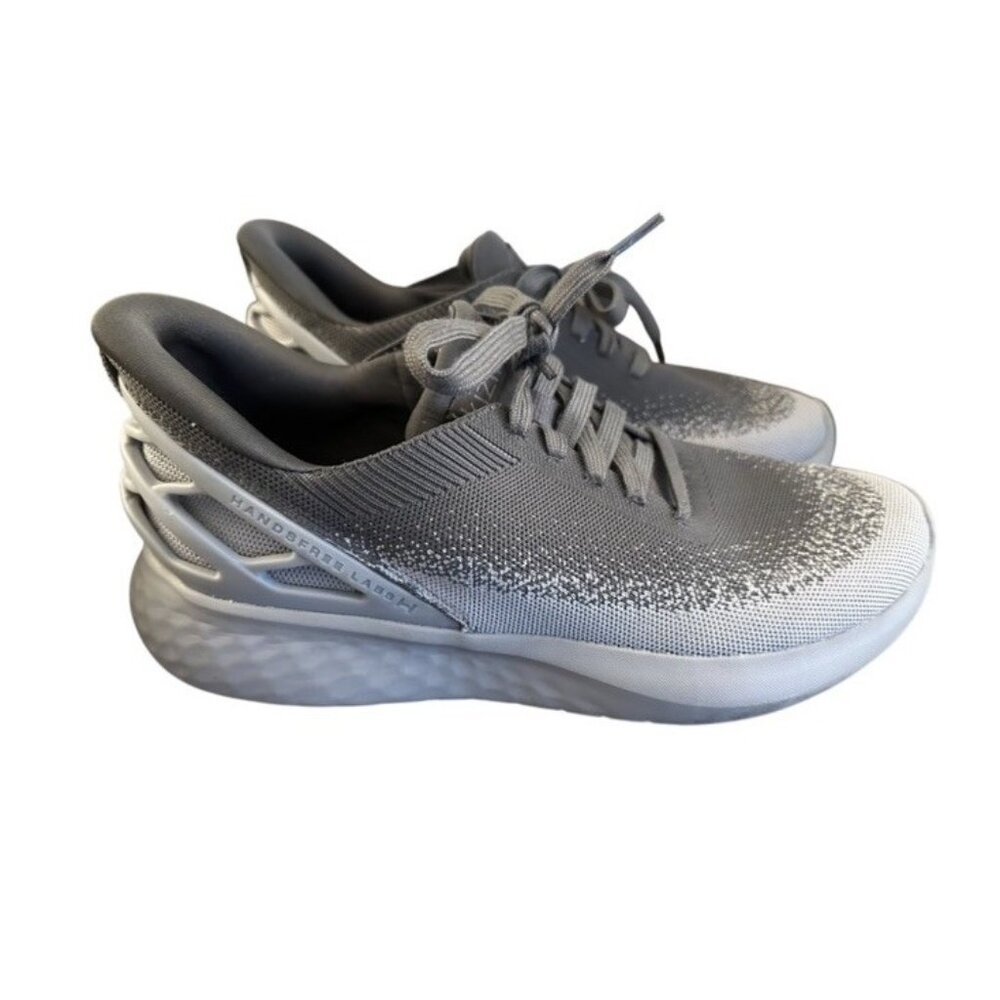 Kizik Athens Hands free Sneakers Carbon‎ Grey Mens 7.5 Womens 9